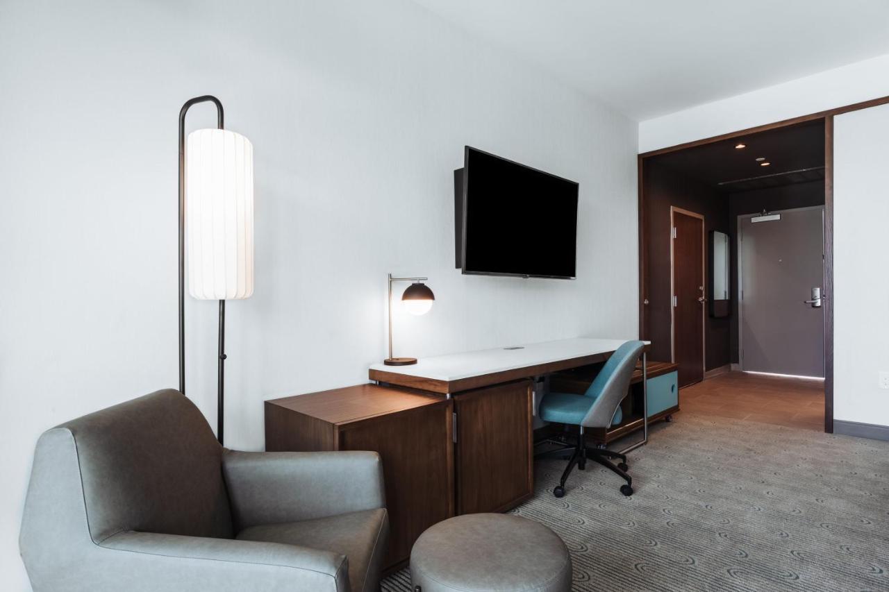 King Room with Balcony and Pool View at Courtyard by Marriott Santa Barbara Downtown