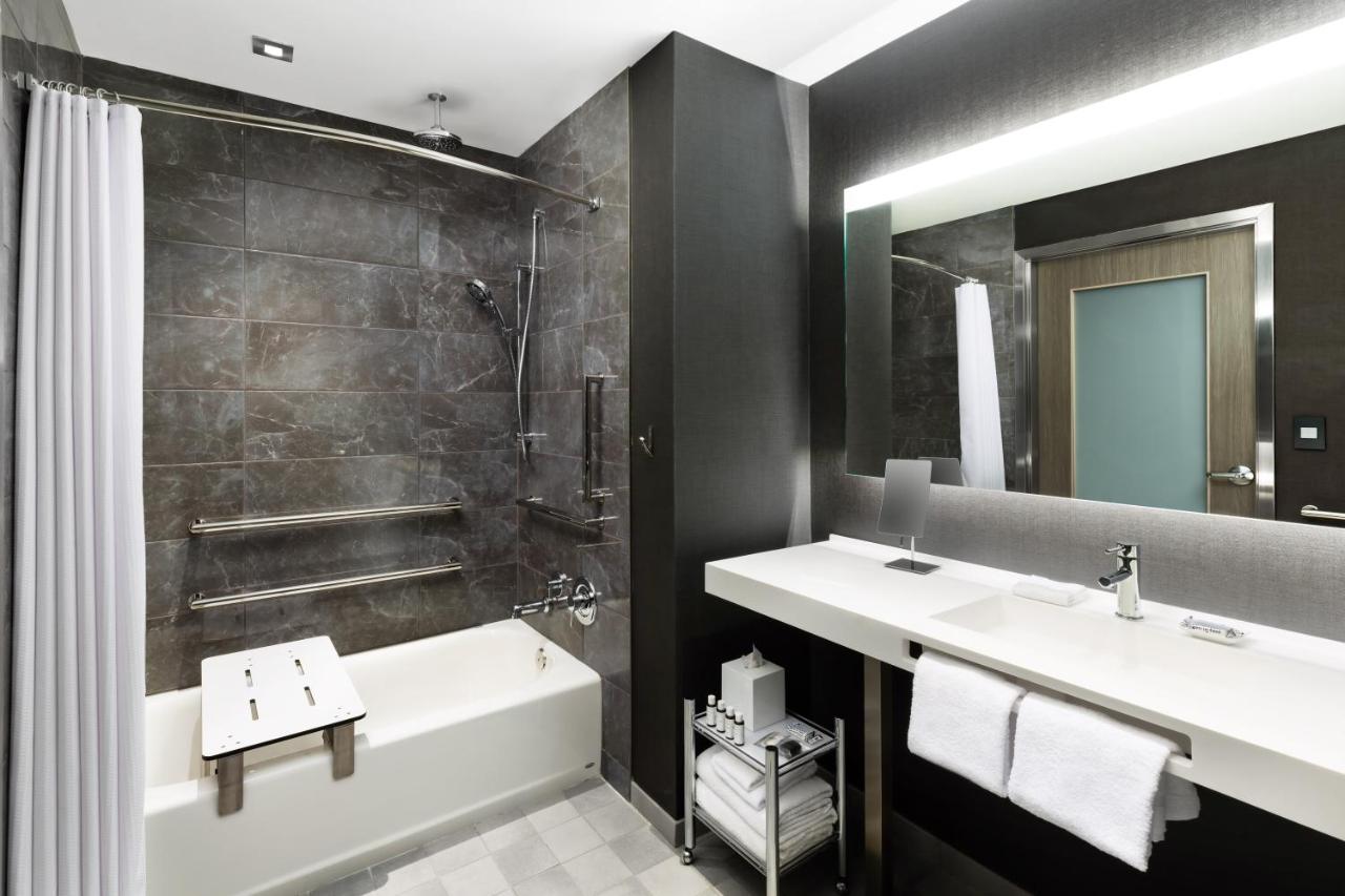 Standard King Room with Adapted Tub - Mobility Accessible at AC Hotel by Marriott Bethesda Downtown