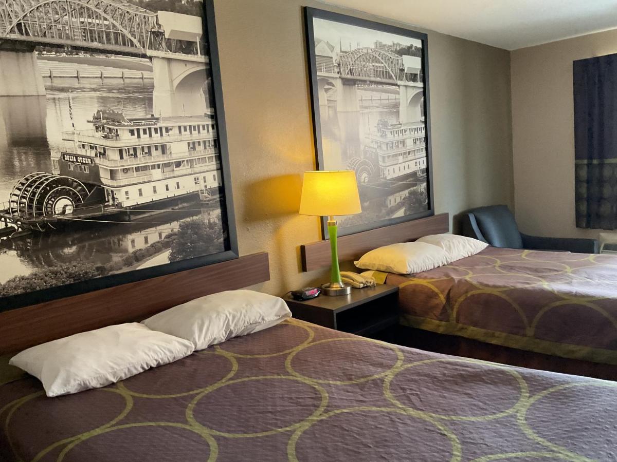 Double Room with Two Double Beds - Non-Smoking at Super 8 by Wyndham Chattanooga/East Ridge
