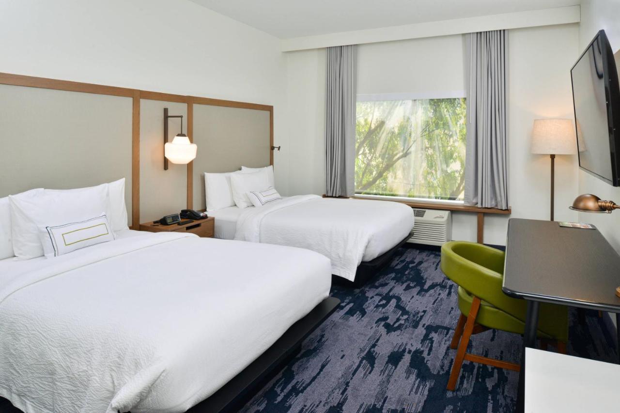 Queen Room with Two Queen Beds - Hearing Accessible at Fairfield Inn & Suites by Marriott Charlotte University Research Park