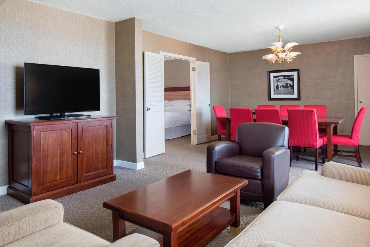 Executive King Suite at Sheraton Harrisburg Hershey Hotel