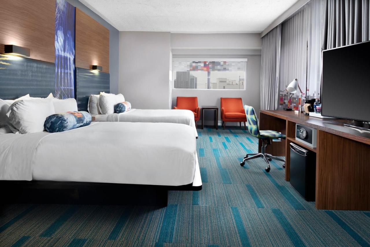 Savvy Suite with 2 Queens, 1 Bedroom Studio Suite at Aloft by Marriott Nashville West End
