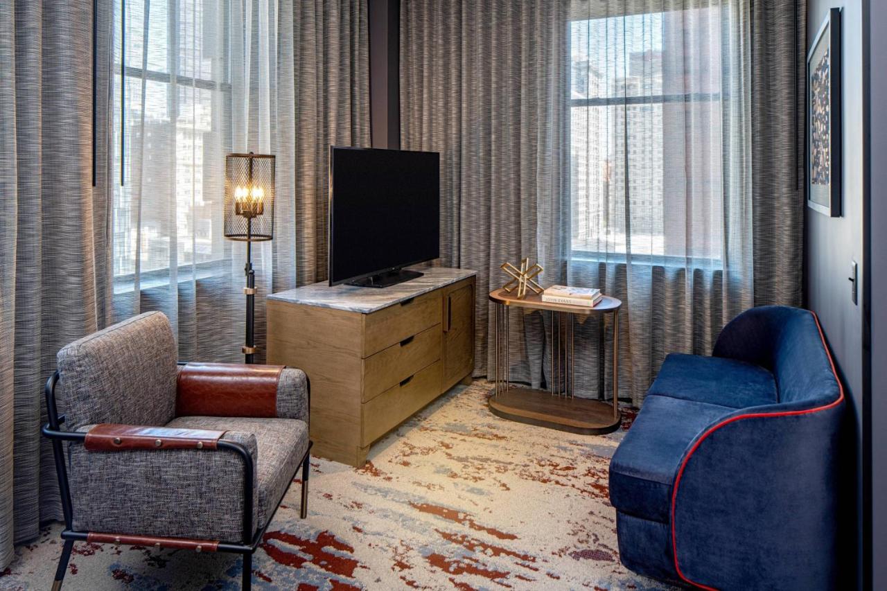 Junior Suite, 2 Queen at The Industrialist Hotel, Pittsburgh, Autograph Collection