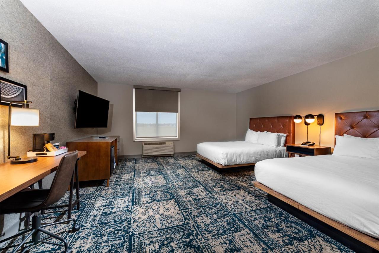Guest room, 2 Double Beds at Radisson Hotel Fairview Heights - St. Louis