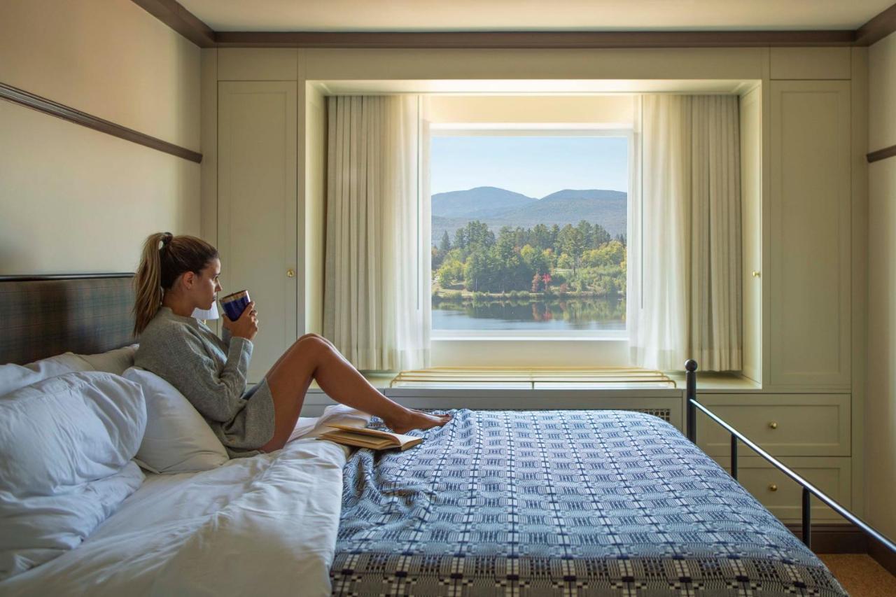 King Room with Sofa Bed and Lake View at Grand Adirondack Hotel, Lake Placid, a Tribute Portfolio Hotel