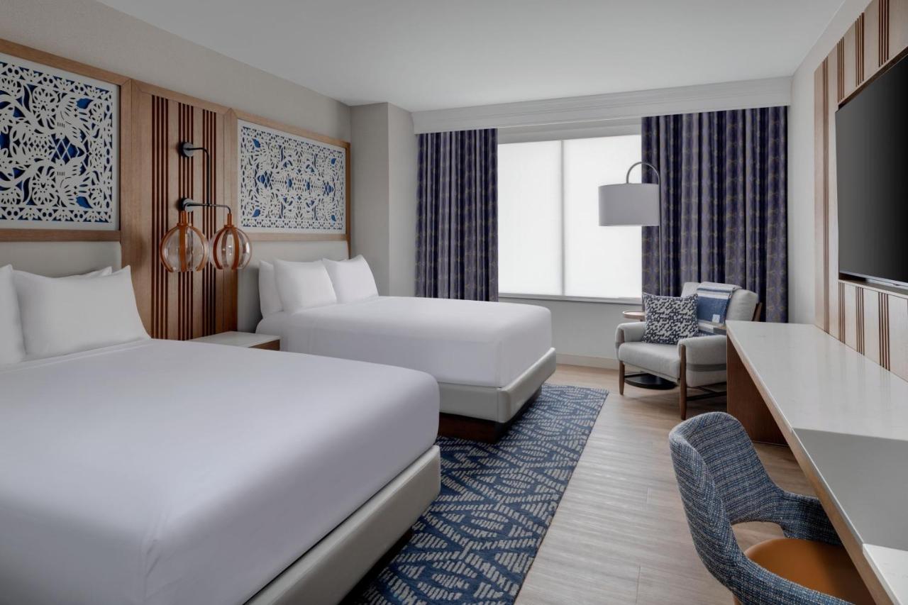 Guest Room with Two Double Beds at Austin Marriott South