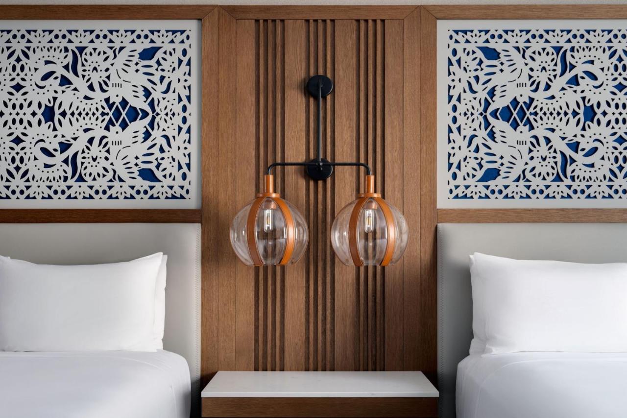 Guest Room with Two Double Beds at Austin Marriott South