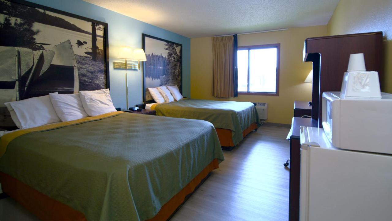 Queen Room with Two Queen Beds - Smoking at Super 8 by Wyndham Red Wing