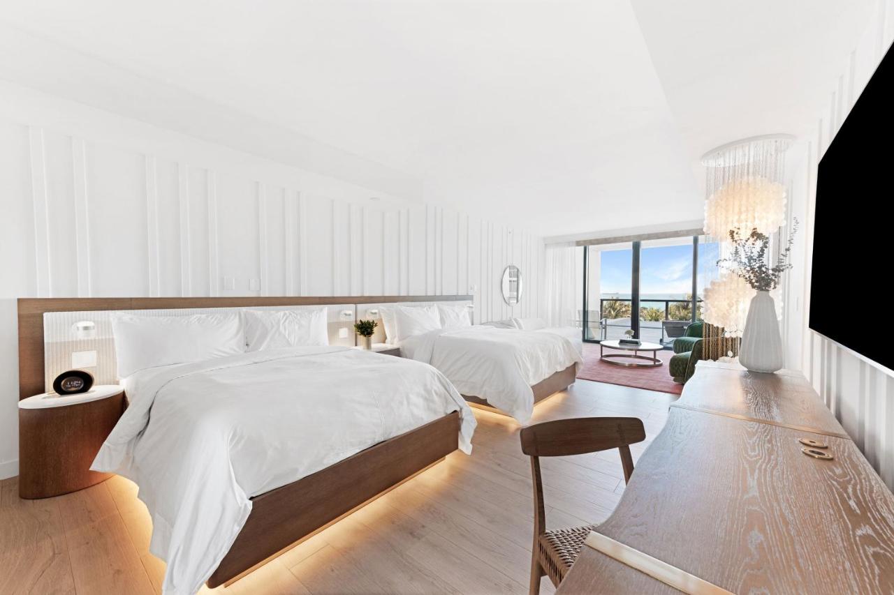 Fabulous Studio, 1 Bedroom Suite, 2 Queen, Ocean View, Balcony at Delano Miami Beach