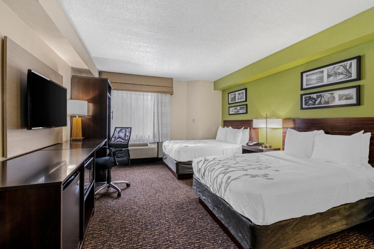 Double Room with Two Double Beds - Accessible/Non-Smoking at Sleep Inn Naperville - Chicago