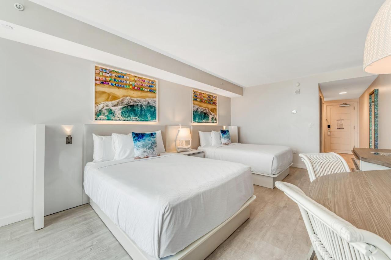 Queen Room with 2 Queen Beds with City View at Daytona Grande Oceanfront Resort