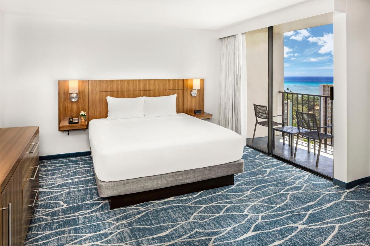 Specialty King Room with Ocean View at Hyatt Place Waikiki Beach