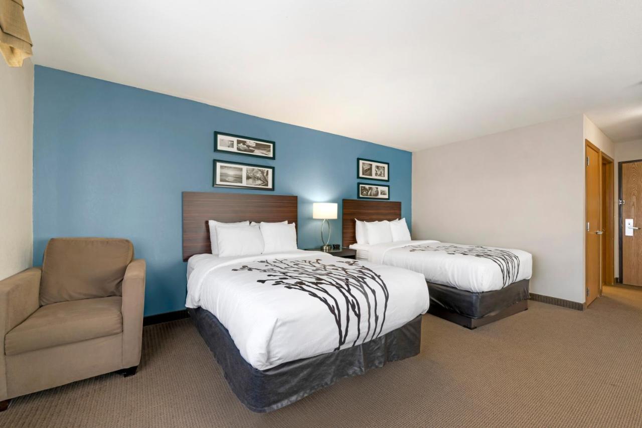 Standard Double Room with Two Double Beds - Non-Smoking at Sleep Inn & Suites Hays I-70