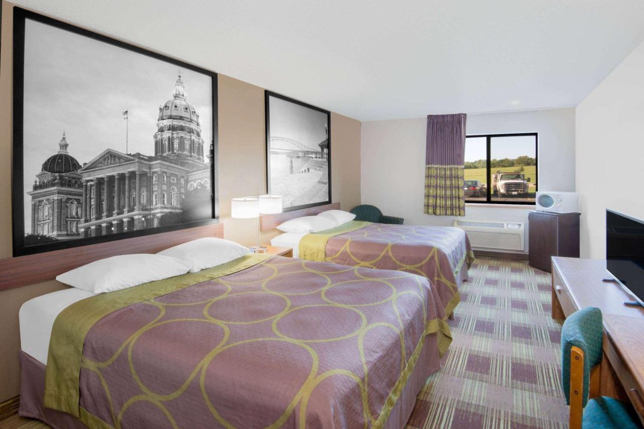 Queen Room with Two Queen Beds - Non-Smoking at Super 8 by Wyndham Toledo