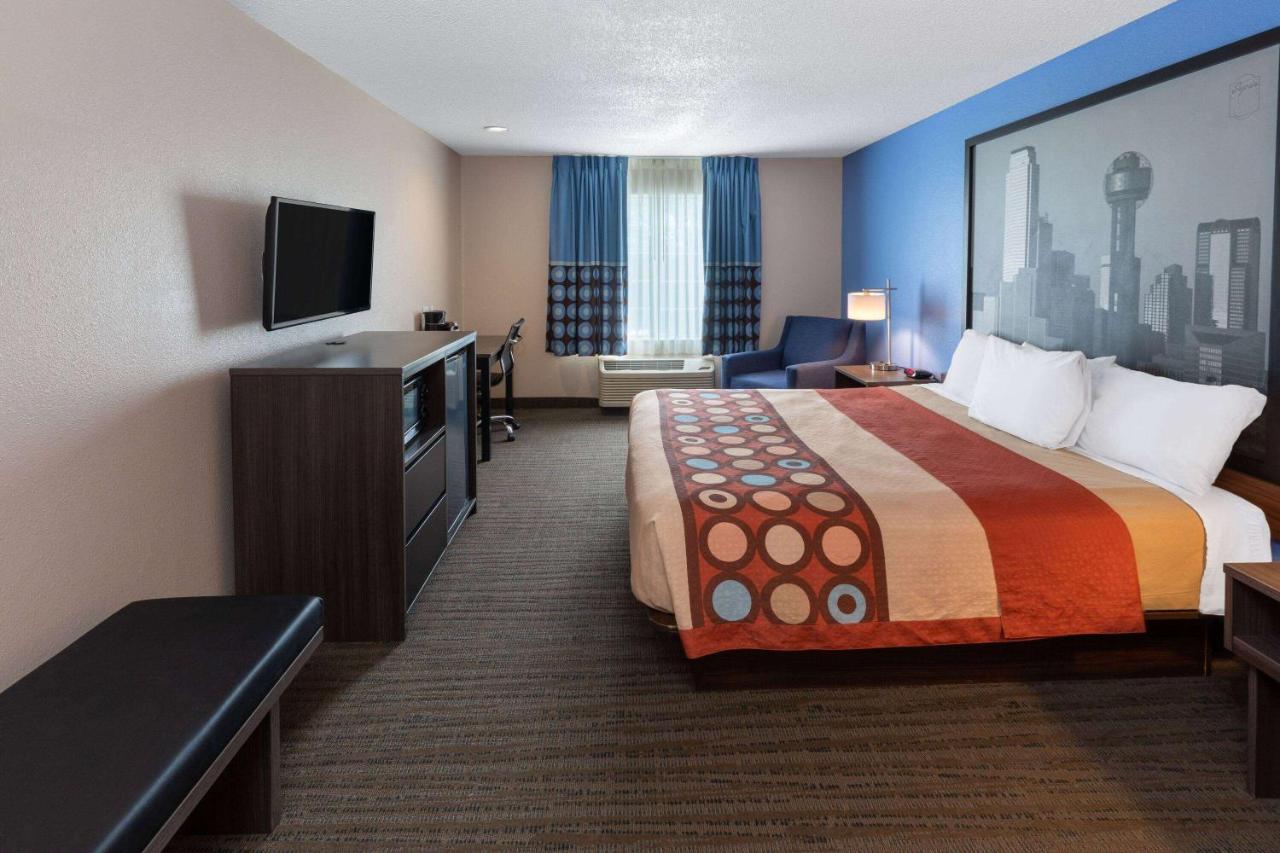 King Room - Non-Smoking at Super 8 by Wyndham Garland/Rowlett/East Dallas Area