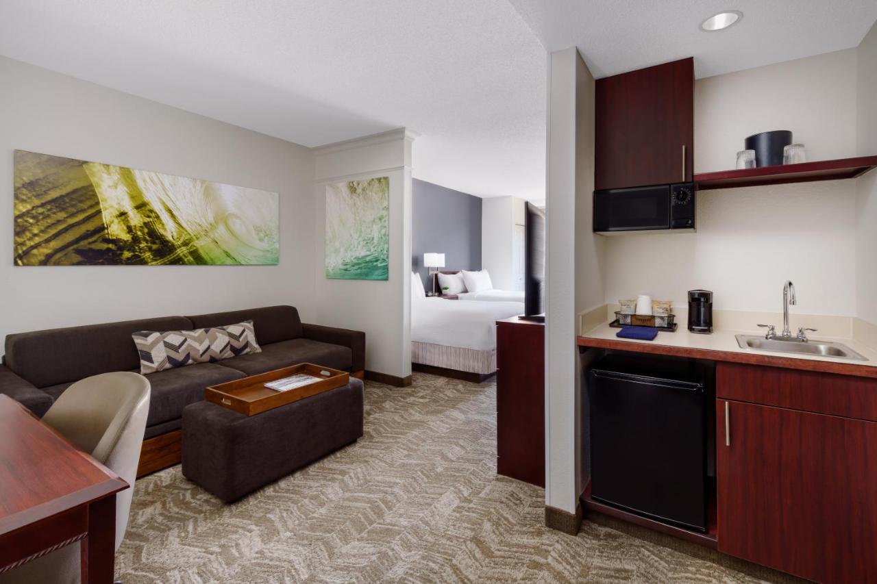 Two Double Beds and Sofa Bed at SpringHill Suites Manchester-Boston Regional Airport