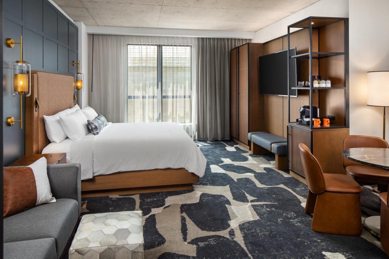 King Studio Suite with Sofa Bed and City View at The Trade, Autograph Collection