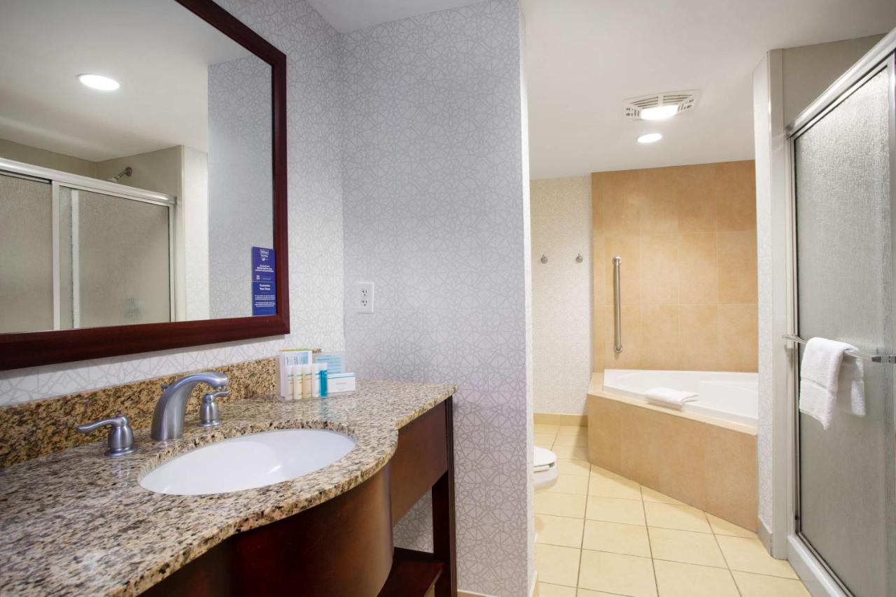 King Deluxe Room with Whirlpool Tub at Hampton Inn Watertown