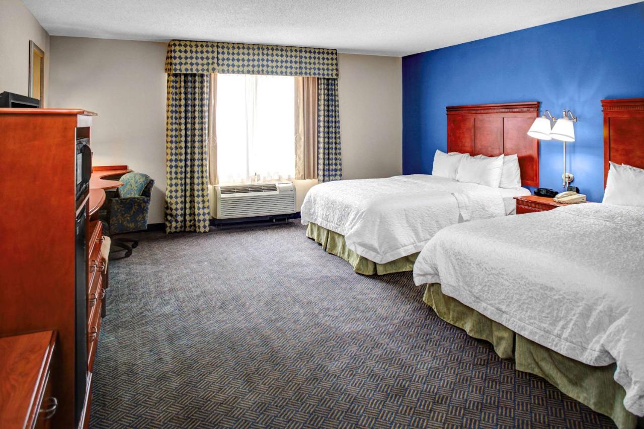 Queen Room with Two Queen Beds - Mobility/Hearing Accessible - Non-Smoking at Hampton Inn Coldwater
