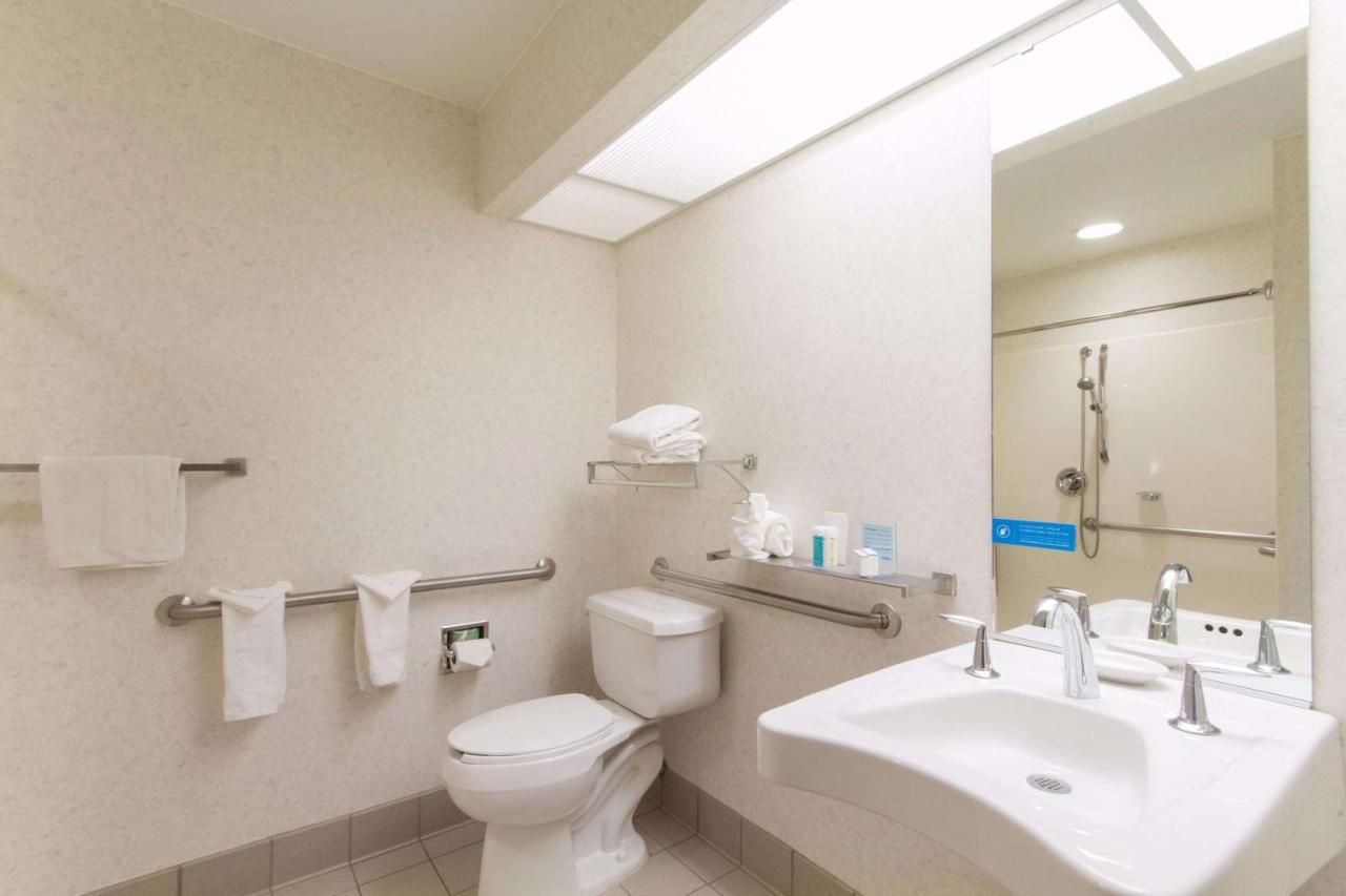 King Accessible Roll in Shower Non-Smoking at Hampton Inn Buffalo South/I-90