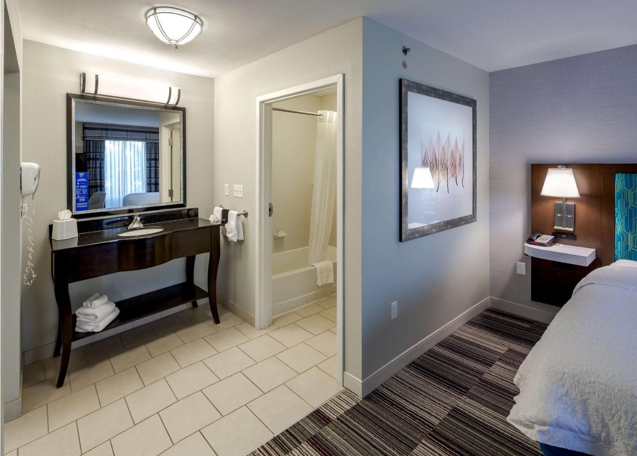 Non-Smoking King Studio Suite at Hampton Inn & Suites Chicago Southland-Matteson