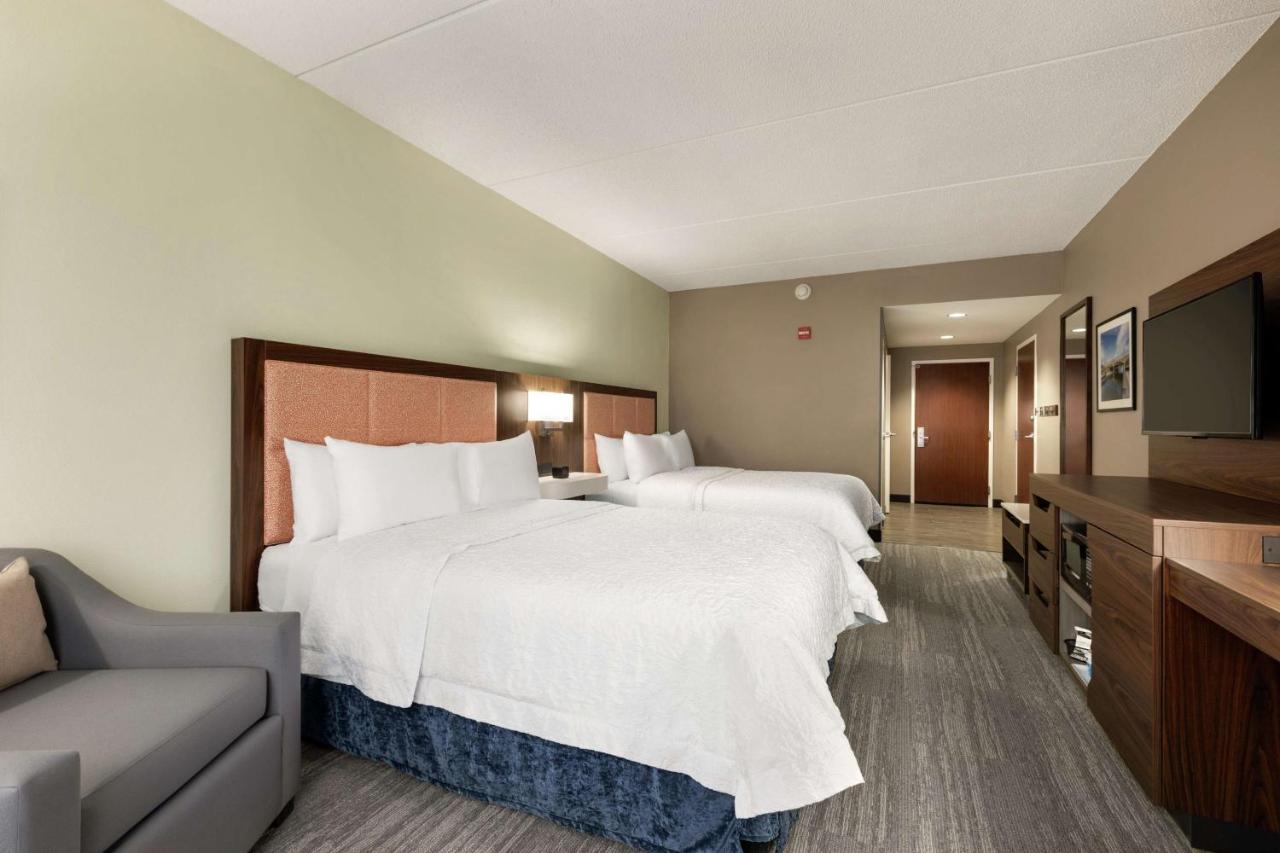 Queen Room with Two Queen Beds at Hampton Inn & Suites Frederick-Fort Detrick