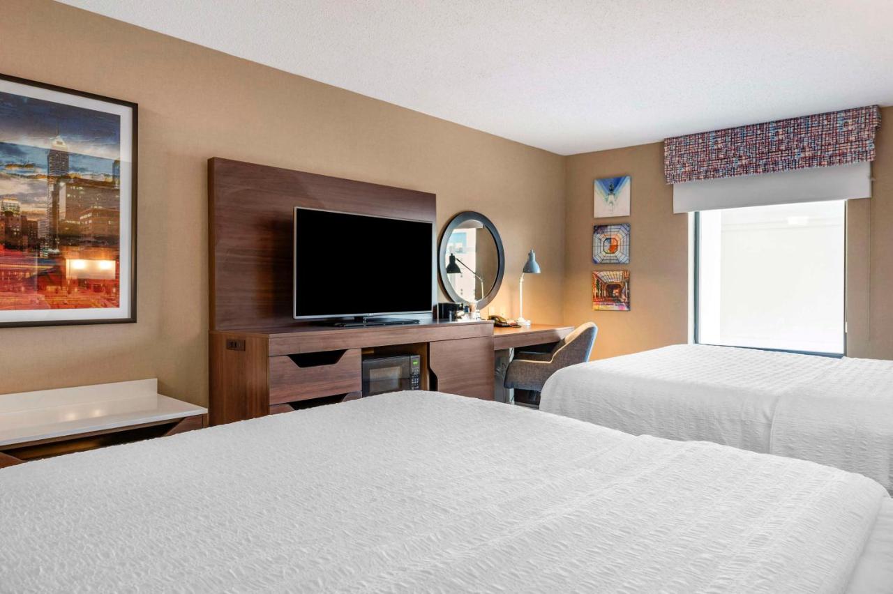 Queen Room with Two Queen Beds at Hampton Inn Greenfield