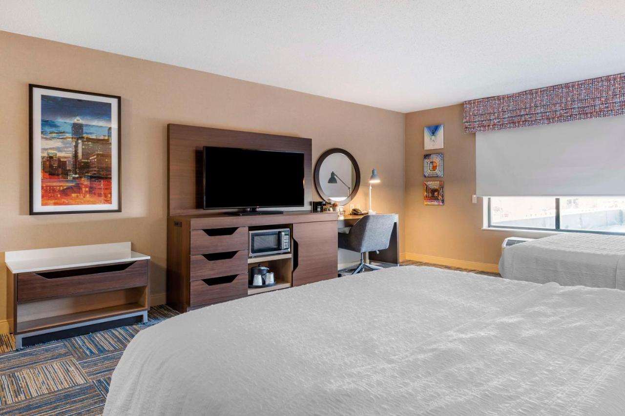 Queen Room with Two Queen Beds at Hampton Inn Greenfield