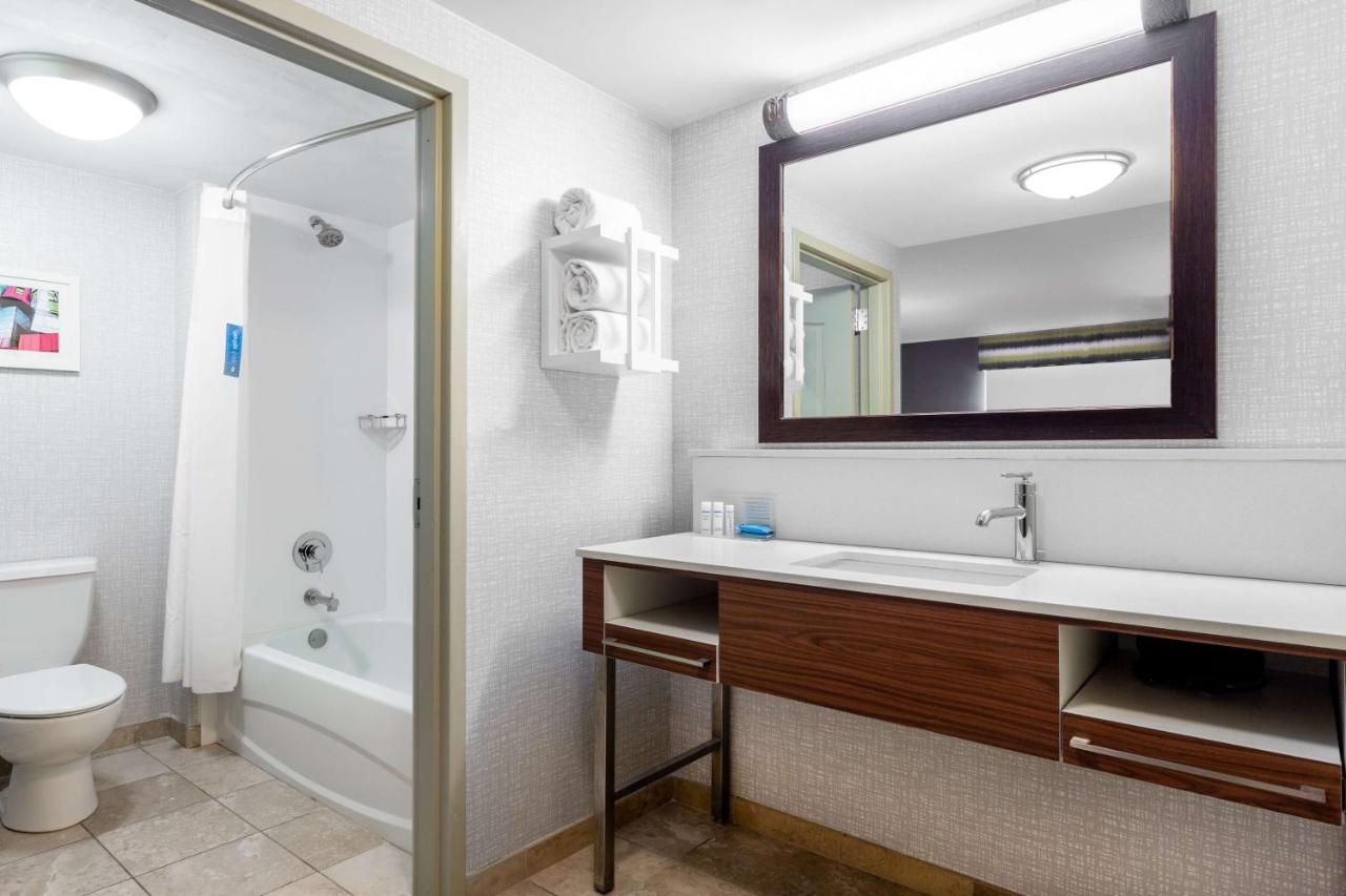 Queen Suite with Sofa Bed at Hampton Inn Suites Minneapolis St Paul Arpt-Mall of America