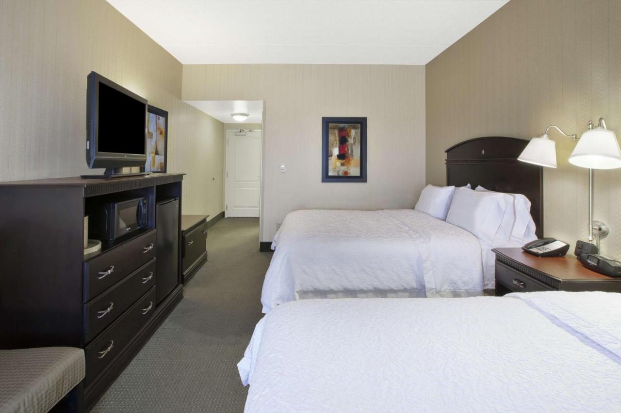 Queen Room with Two Beds at Hampton Inn & Suites Plattsburgh
