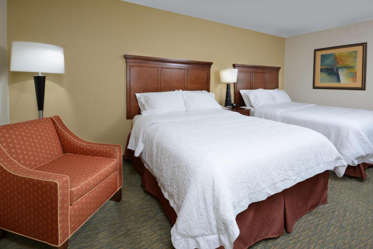 Double Room with Two Double Beds - Non-Smoking at Hampton Inn Raleigh-Durham Airport