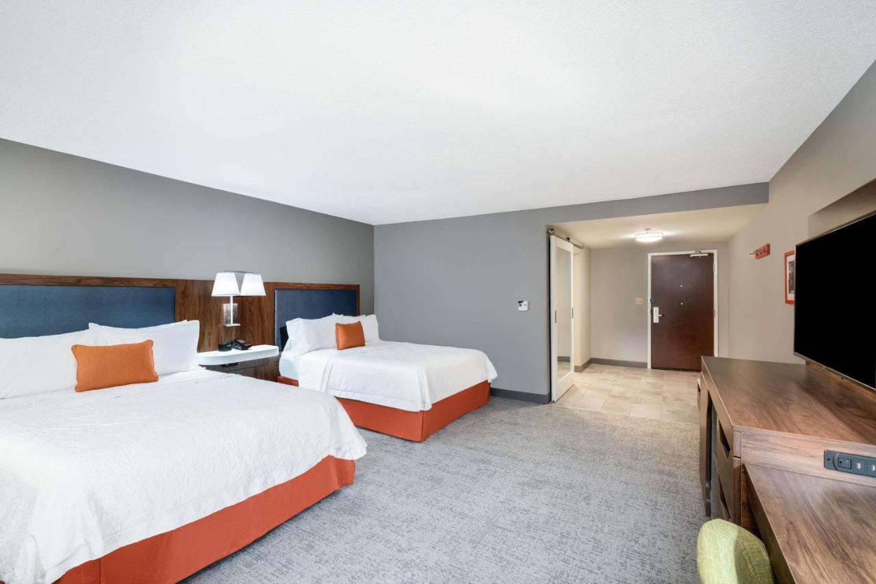 Queen Room with Two Queen Beds and Bath Tub - Disability/Hearing Accessible at Hampton Inn Suites Opelika I85 Auburn Area