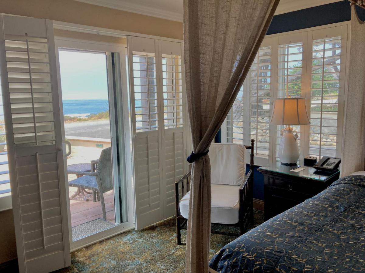 King Ocean View with Patio at Blue Dolphin Inn