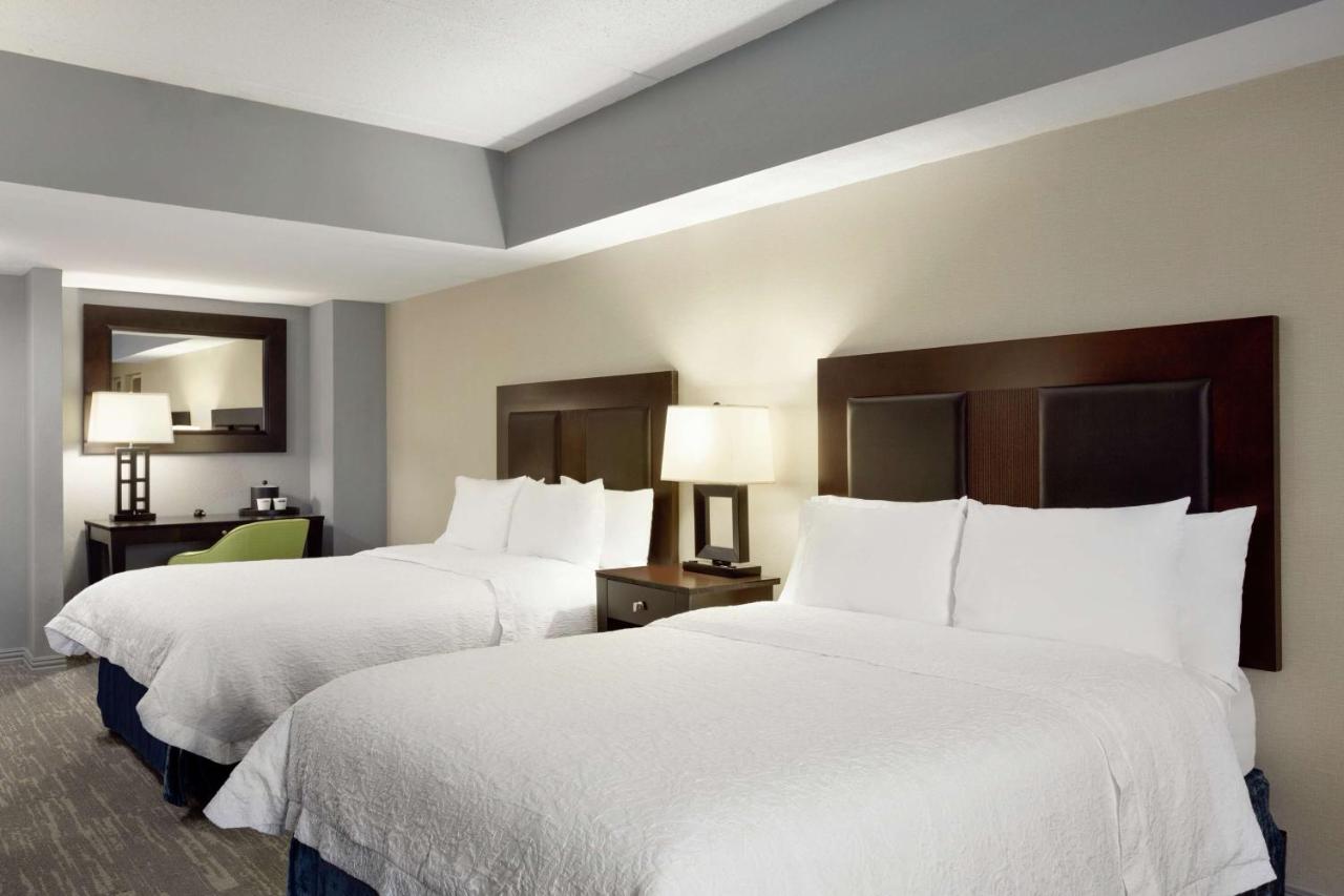 Queen Room with Two Queen Beds - Hearing Accessible/Roll in Shower - Non-Smoking at Hampton Inn & Suites Houston/Clear Lake-Nasa Area