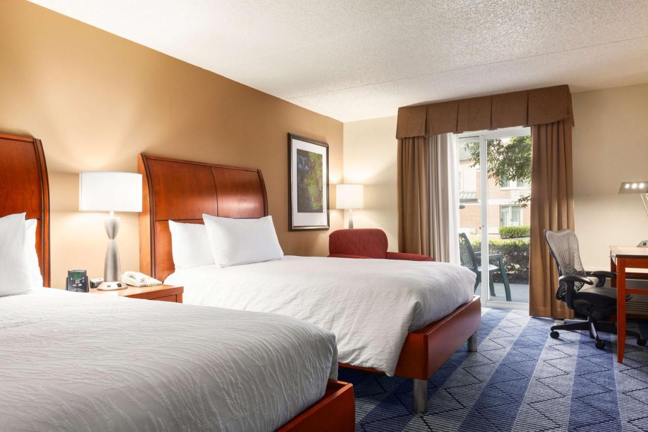 Double Room with Two Double Beds and View at Hilton Garden Inn Lancaster