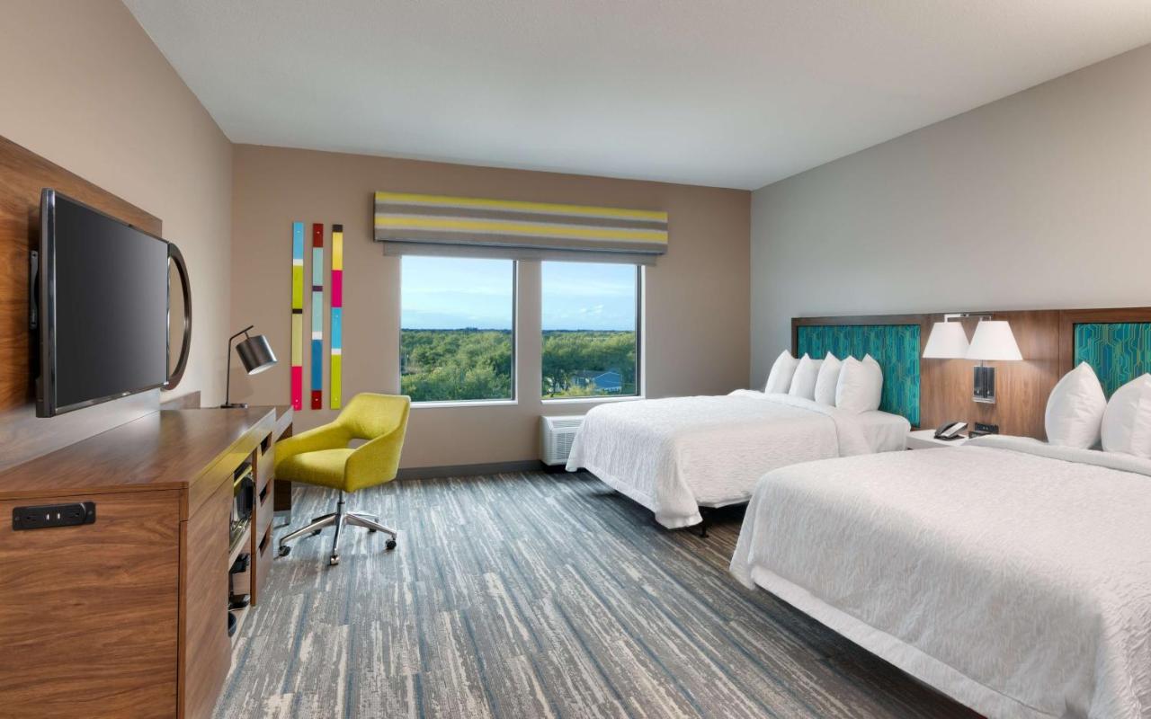 Queen Room with Two Queen Beds - Disability Access/Non-Smoking at Hampton Inn & Suites Rockport-Fulton