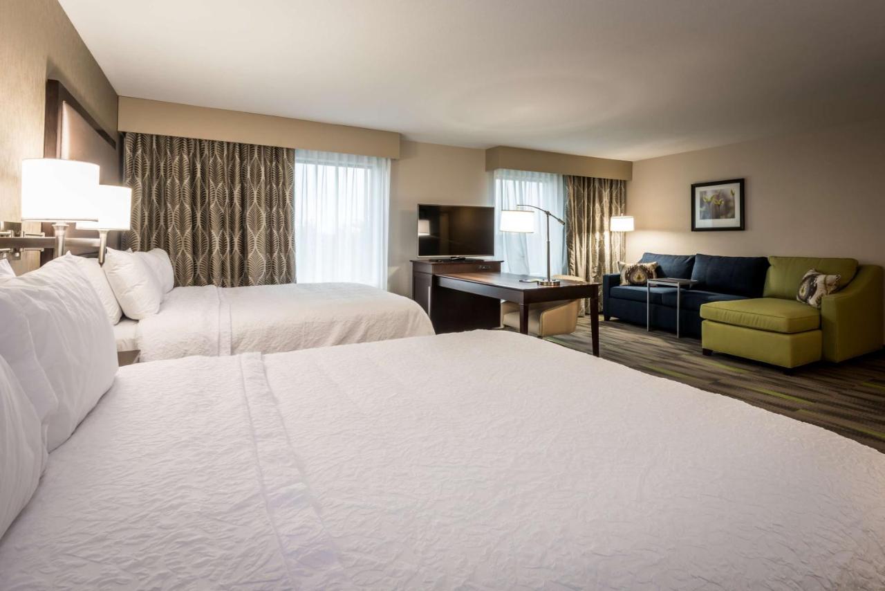 Queen Studio Suite with Two Queen Beds - Hearing Accessible - Non-Smoking at Hampton Inn & Suites Hammond