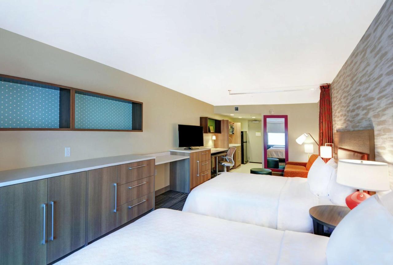 Queen Suite with Two Queen Beds - Mobility Accessible/Non-Smoking at Home2 Suites by Hilton Clarksville Louisville North
