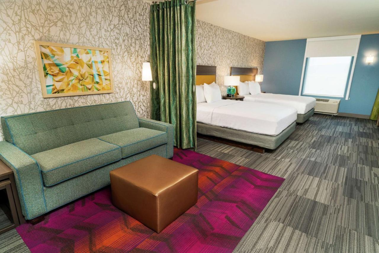 Queen Suite with Two Queen Beds - Non-Smoking at Home2 Suites by Hilton San Antonio at the Rim
