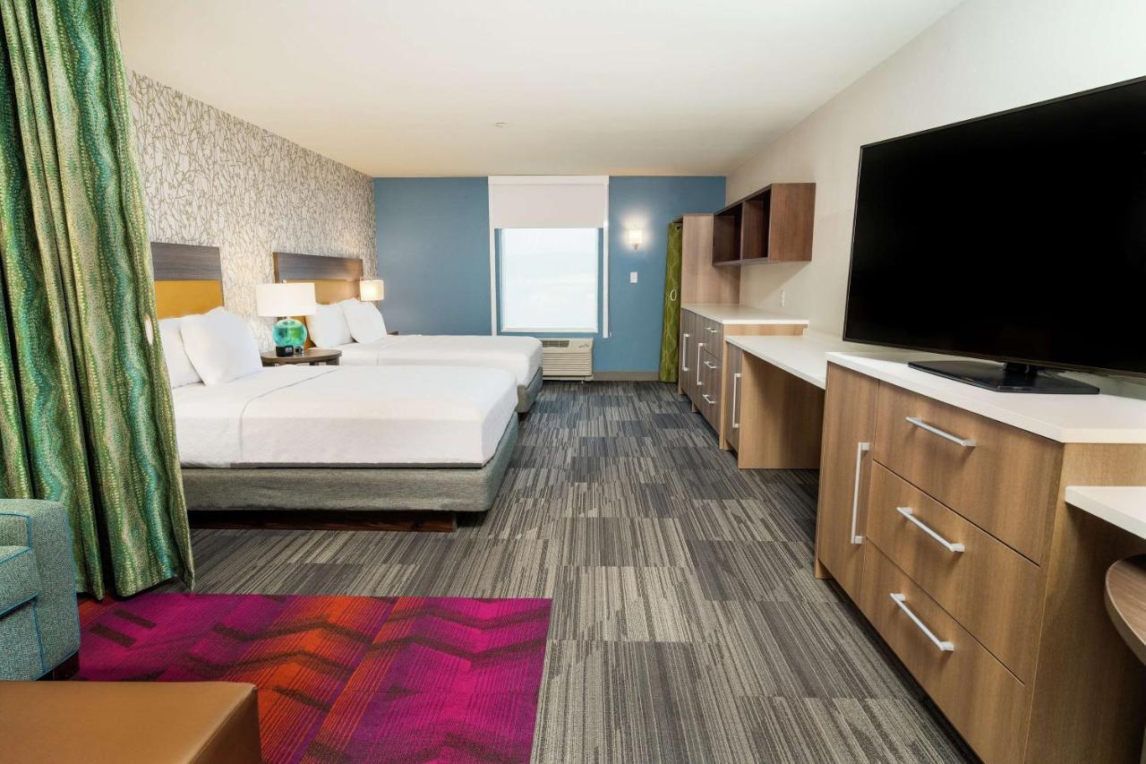 Queen Suite with Two Queen Beds - Mobility/Hearing Accessible - Non-Smoking at Home2 Suites by Hilton San Antonio at the Rim