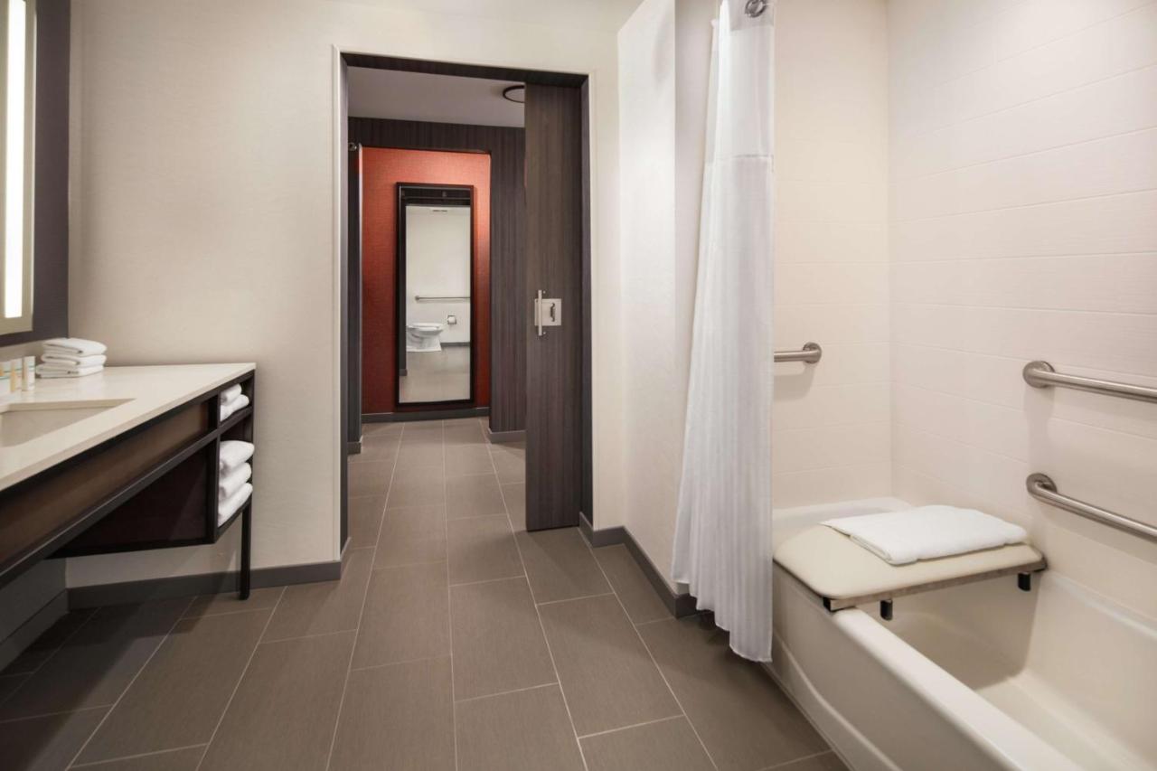 Queen Room with Two Queen Beds with Bath Tub - Mobility Accessible at Hilton Garden Inn Sacramento Airport Natomas