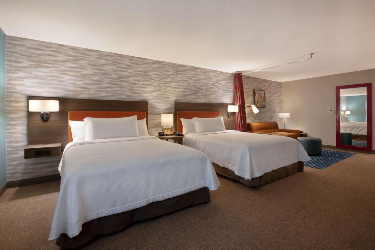 Queen Studio with Two Queen Beds - Mobility Accessible/Non-Smoking at Home2 Suites by Hilton Loves Park Rockford