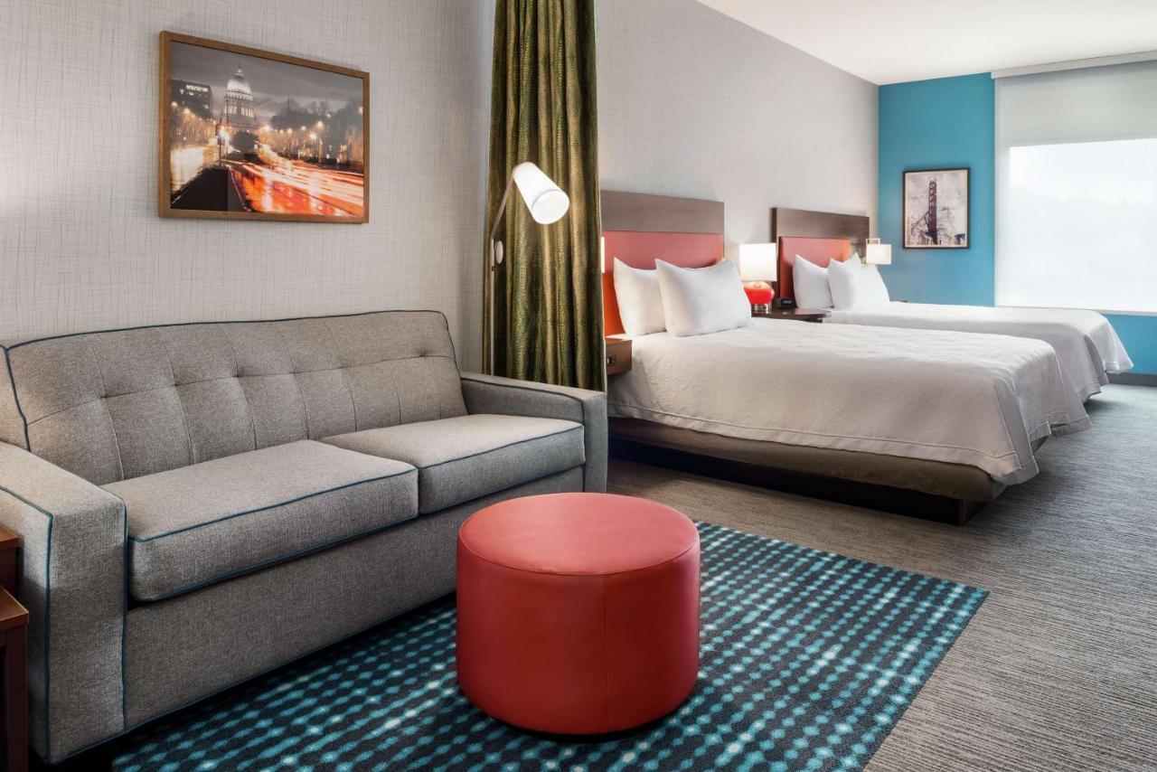 Queen Studio with Two Queen Beds - Non-Smoking at Home2 Suites by Hilton Madison Central Alliant Energy Center