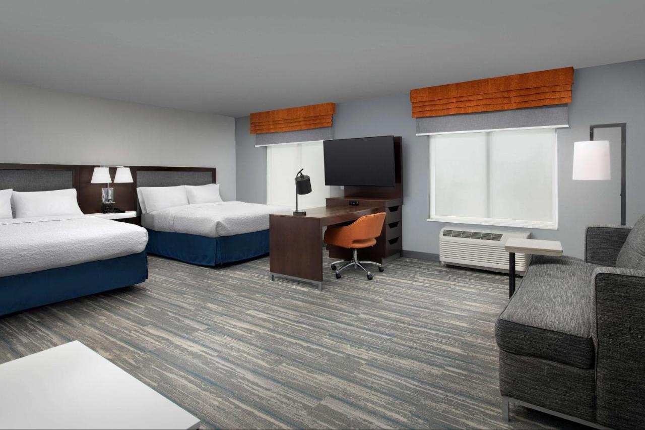 Queen Studio Suite with Two Queen Beds - Non-Smoking at Hampton Inn & Suites Rapid City Rushmore