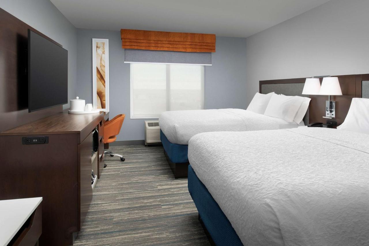 Queen Room with Two Queen Beds - Hearing Accessible/Non-Smoking at Hampton Inn & Suites Rapid City Rushmore