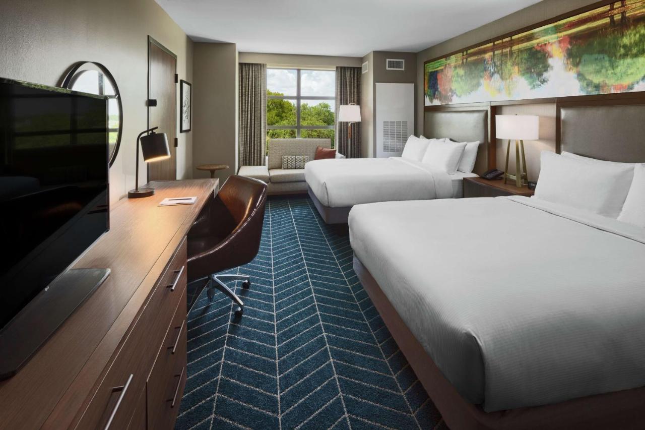 Queen Room with Two Queen Beds at The Bevy Hotel Boerne, a DoubleTree by Hilton