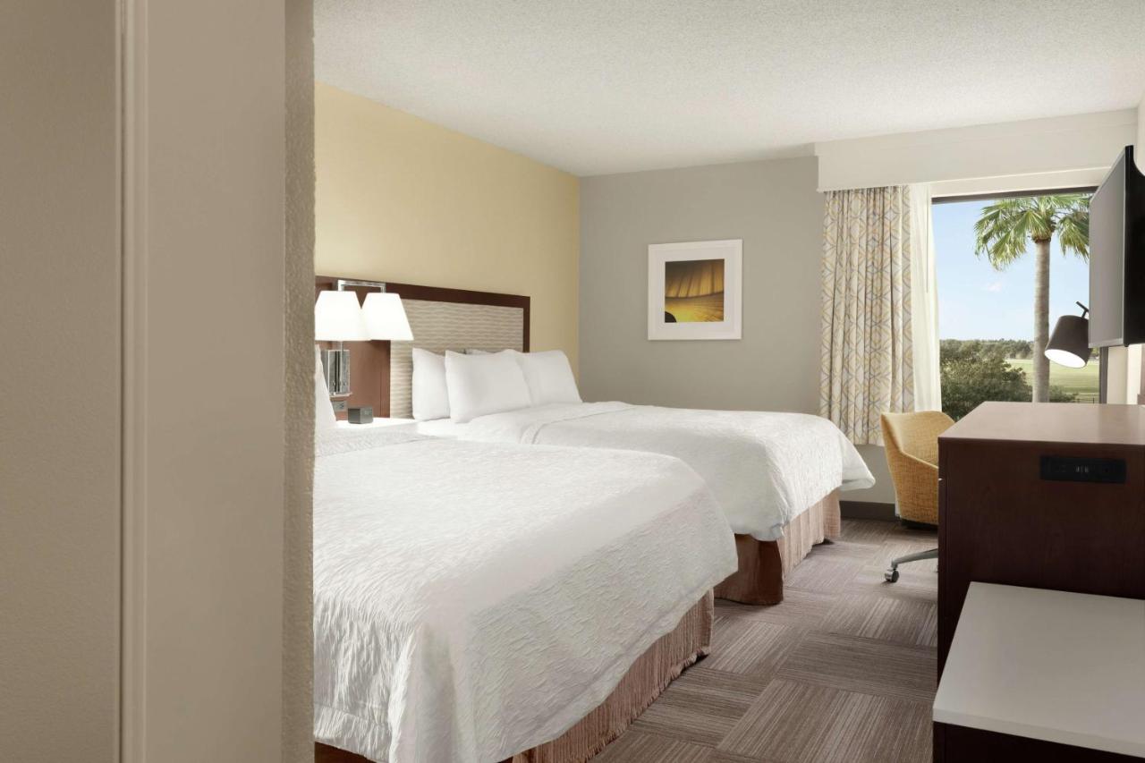 Queen Room with Two Queen Beds - Hearing Accessible/Non-Smoking at Hampton Inn Houston Hobby Airport