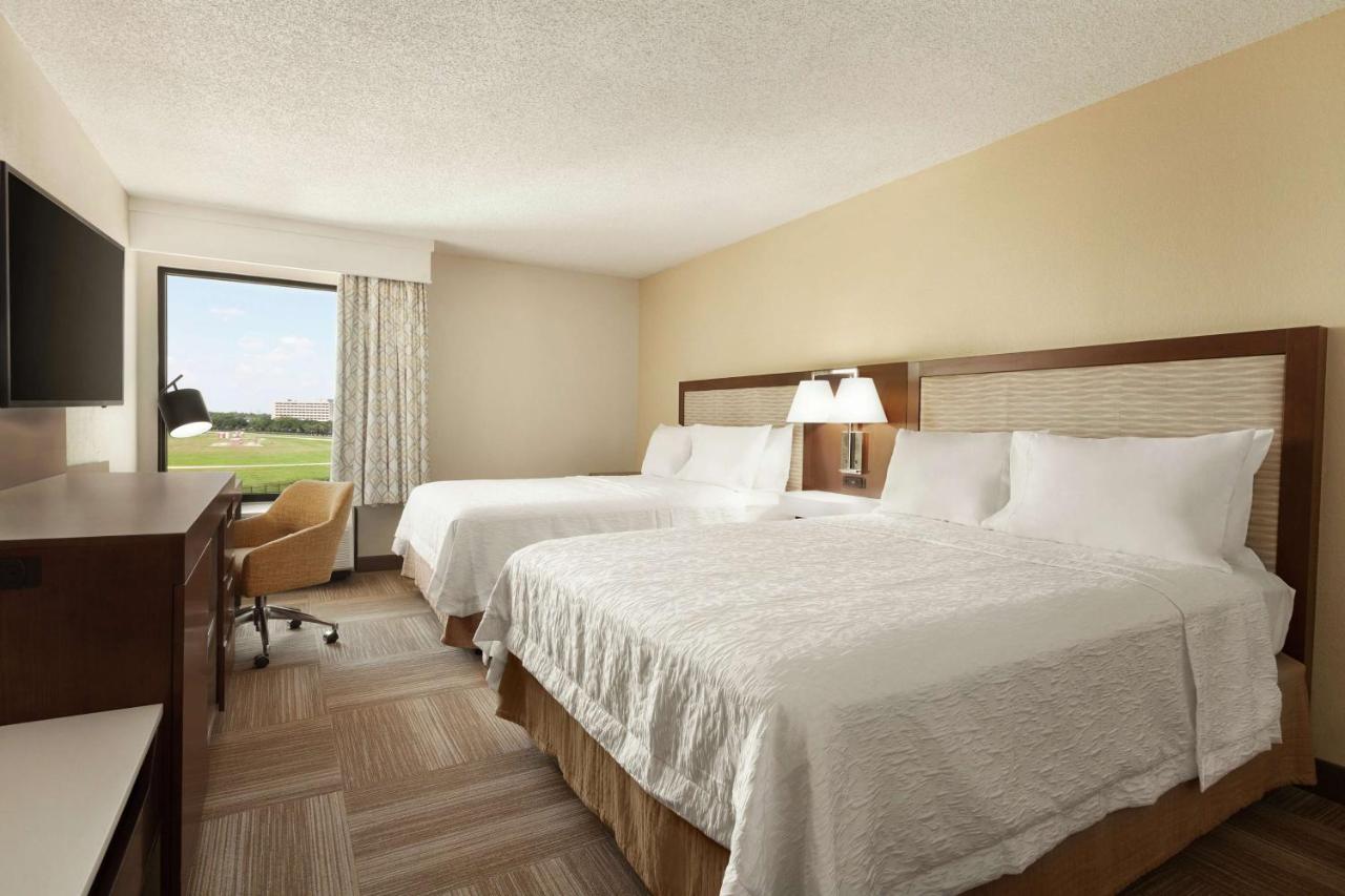 Queen Room with Two Queen Beds at Hampton Inn Houston Hobby Airport