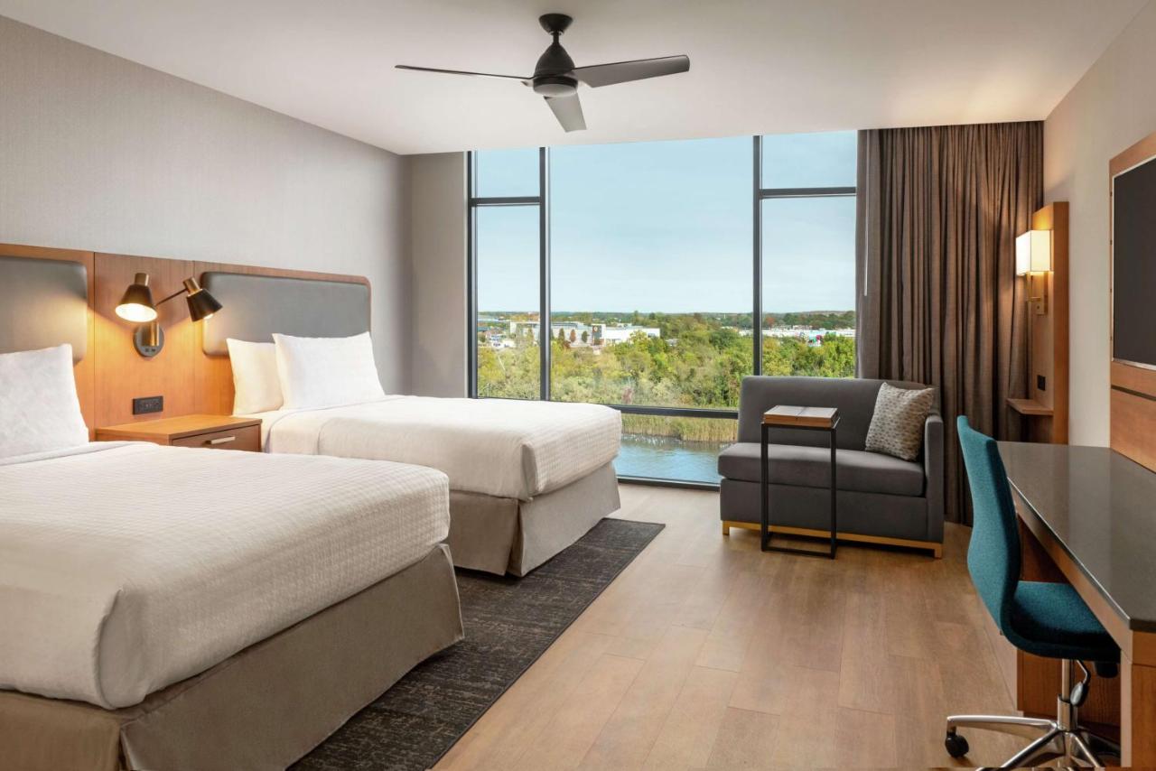 Queen Studio with Two Queen Beds and Water View at Homewood Suites by Hilton Wilmington Downtown