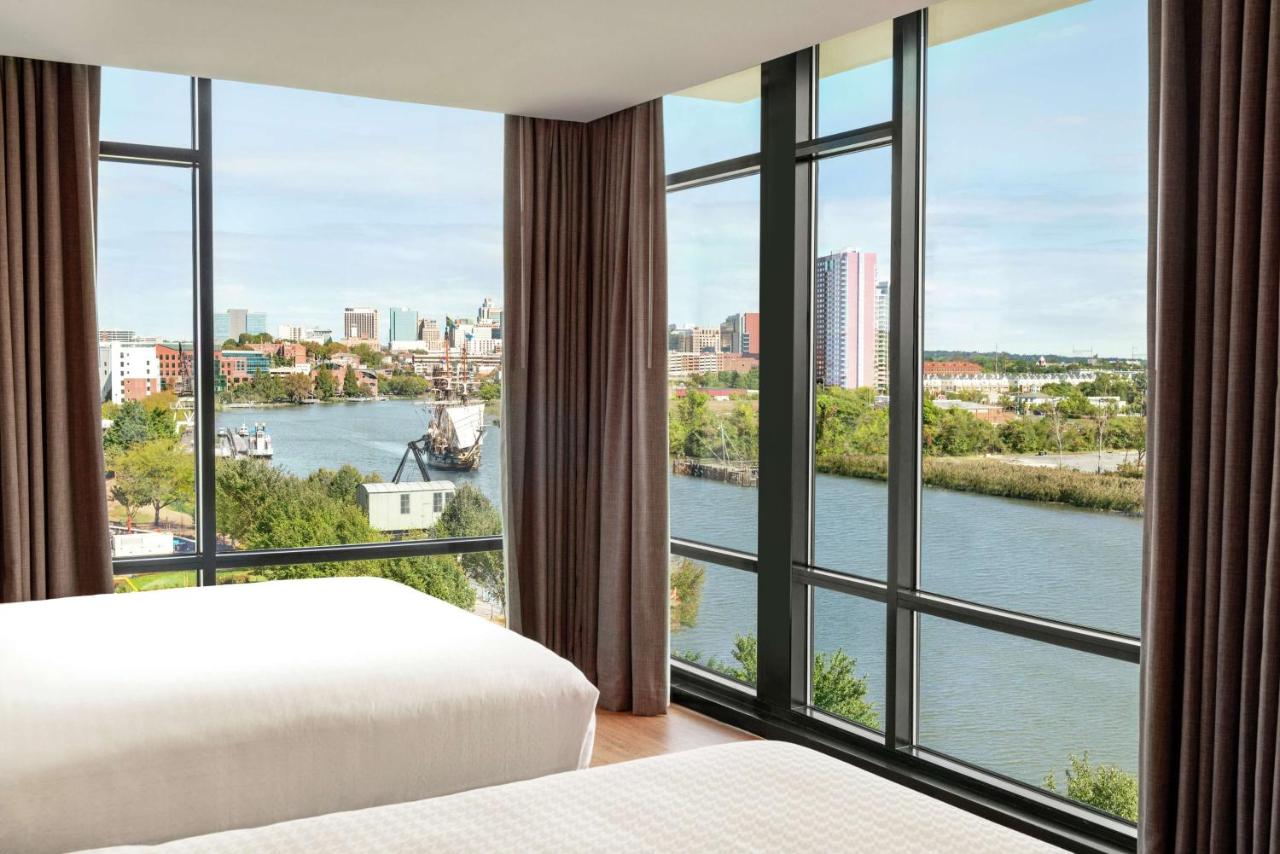 One-Bedroom Queen Suite with Water View at Homewood Suites by Hilton Wilmington Downtown